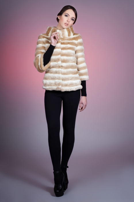 Photo #5 - Jacket chinchilla beige