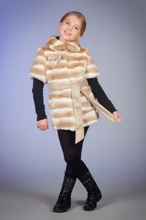 Photo #1 - Kids jacket chinchilla beige