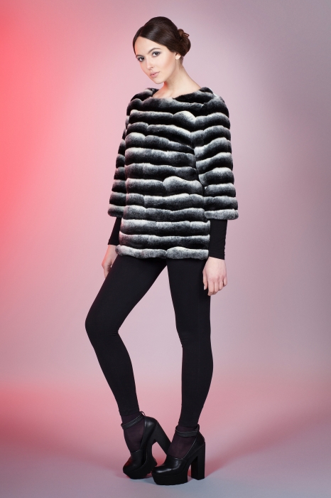 Photo #2 - Sweater chinchilla black