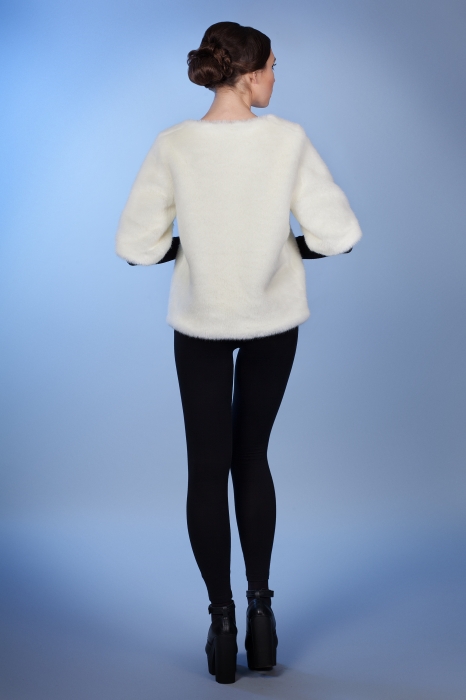 Photo #3 - Sweater mink white