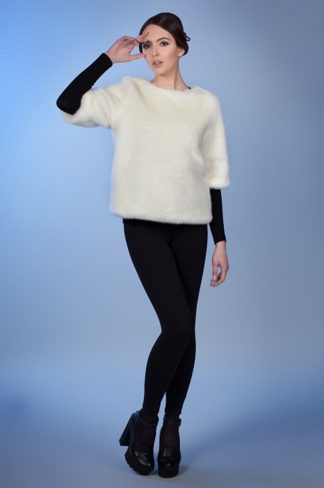 Photo #1 - Sweater mink white