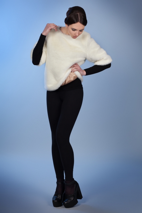 Photo #6 - Sweater mink white