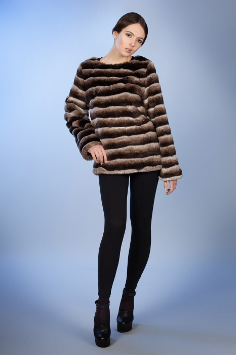 Photo #2 - Sweater chinchilla brown