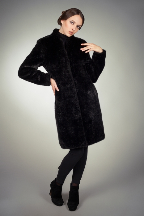 Photo #5 - Coat mink black