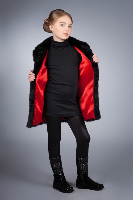 Photo #6 - Kids jacket mink black