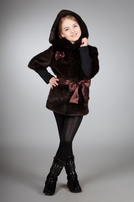 Photo #1 - Kids jacket mink brown
