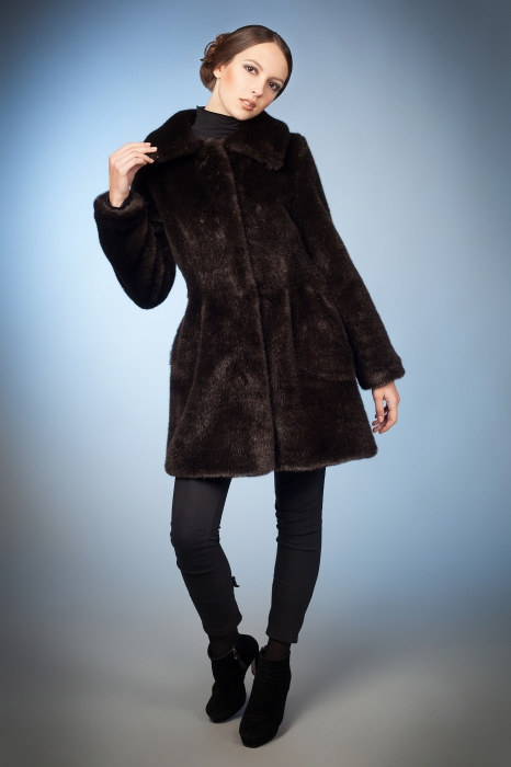 Photo #3 - Coat mink brown