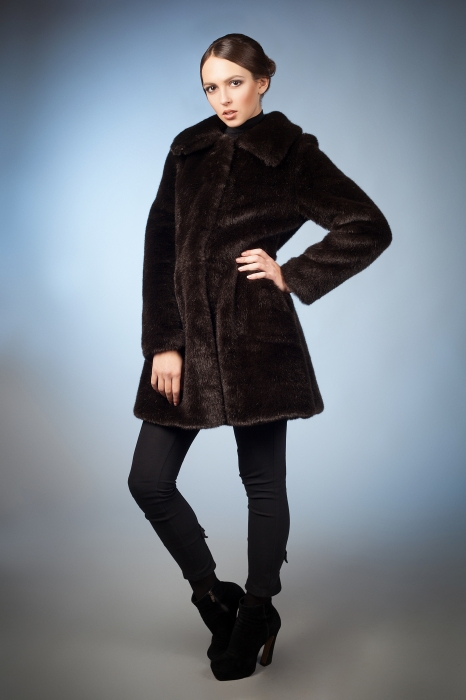 Photo #1 - Coat mink brown