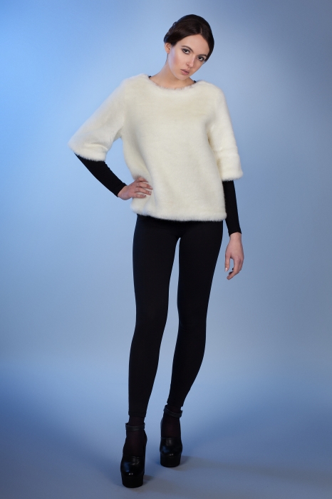 Photo #5 - Sweater mink white