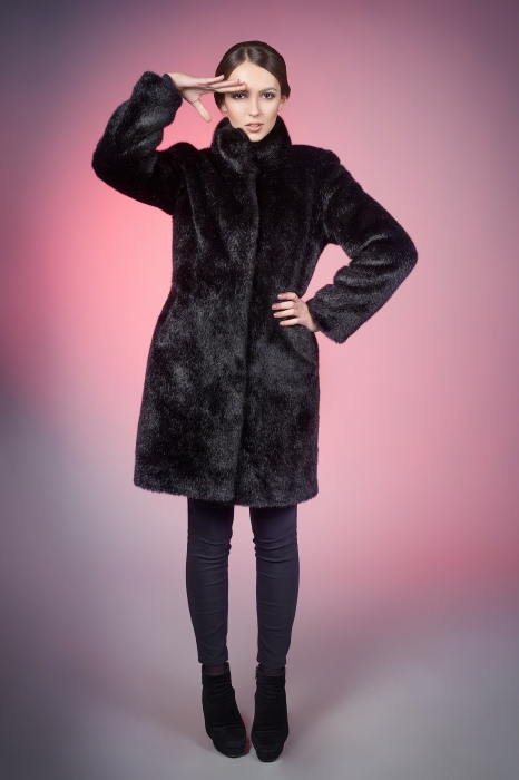 Photo #4 - Coat mink black