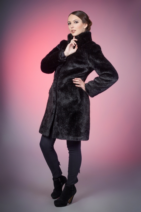 Photo #2 - Coat mink black