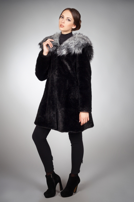 Photo #3 - Coat mink black
