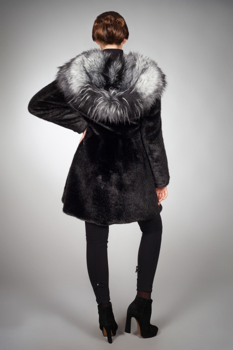 Photo #4 - Coat mink black