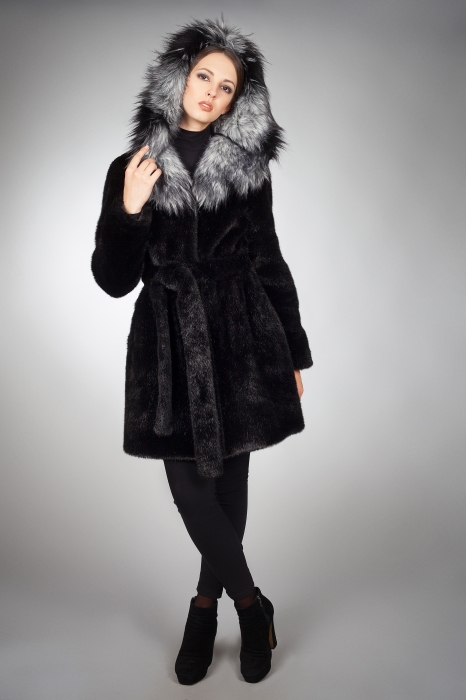 Photo #5 - Coat mink black