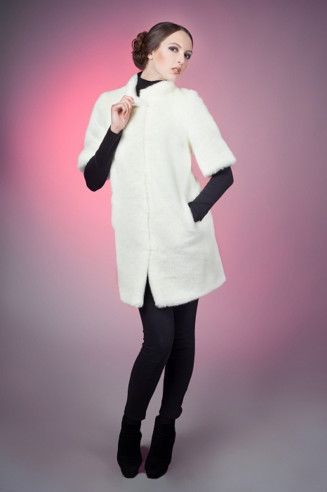 Photo #2 - Jacket mink white