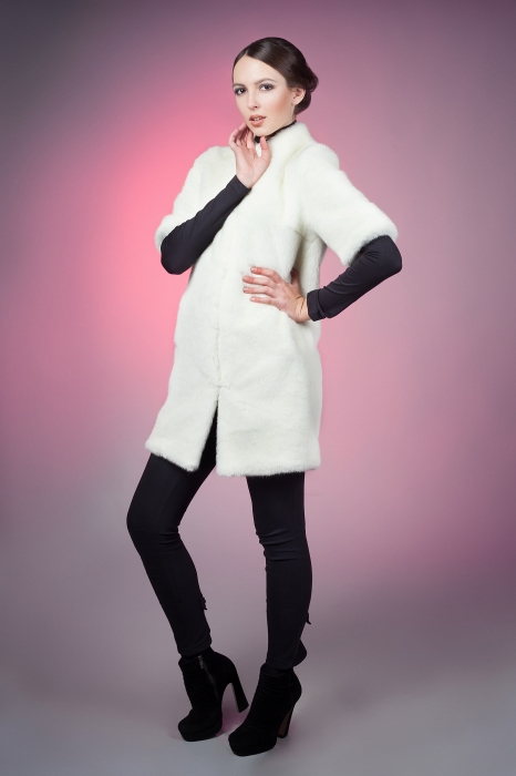 Photo #3 - Jacket mink white
