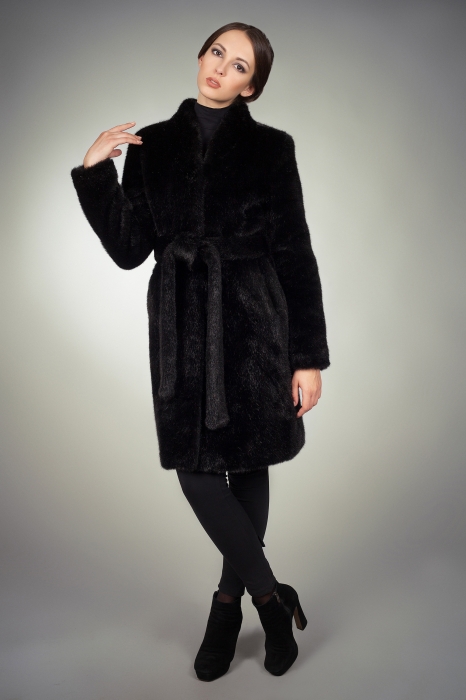 Photo #1 - Coat mink black