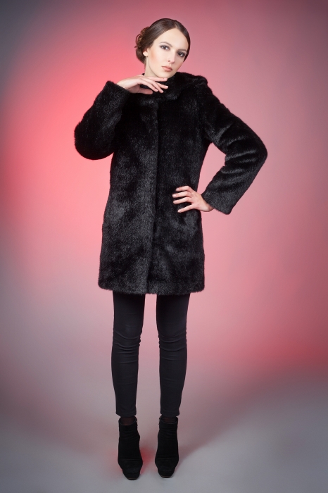 Photo #2 - Coat mink black