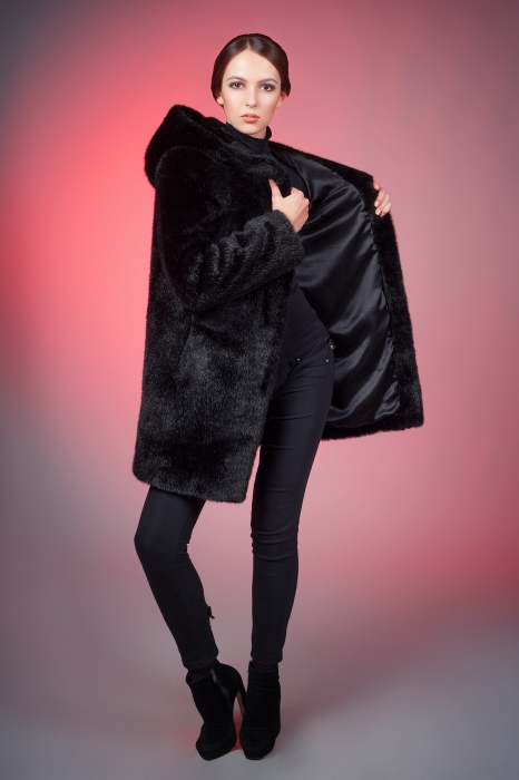 Photo #6 - Coat mink black