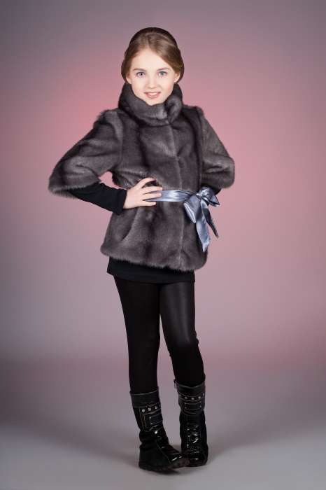 Photo #4 - Kids jacket mink iris