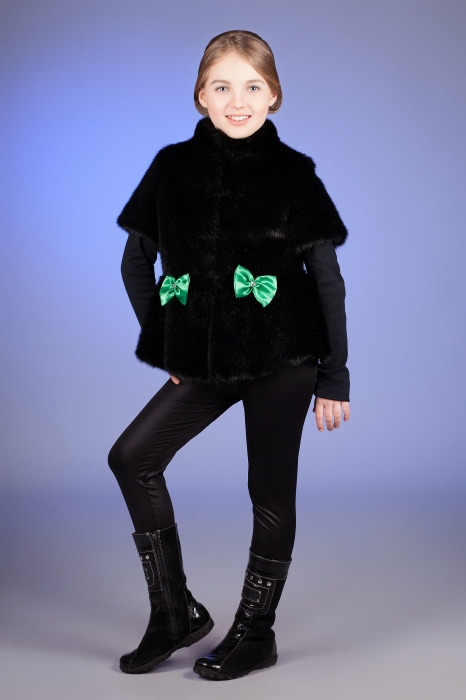 Photo #5 - Kids jacket mink black